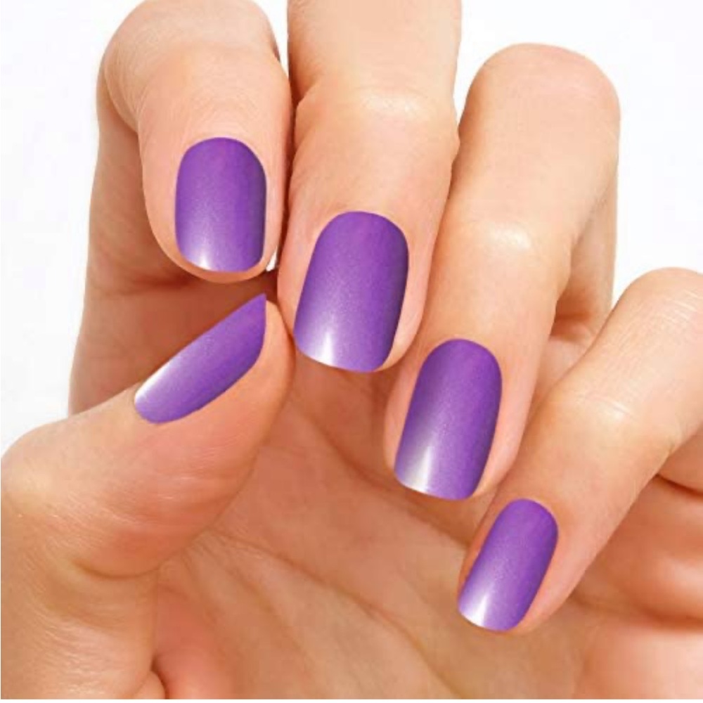 *Rare, Retired* Color Street: Napa Grappa | Purple Grape Shimmer Summer Spring - Picture 6 of 8